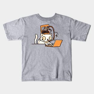 Catfeinated all Day Long Kids T-Shirt